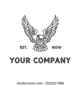 The New Eagle Logo Inovation For Your Company