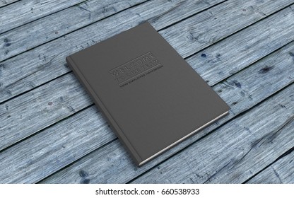 New Employee Handbook (HR Handbook). 3D Illustration