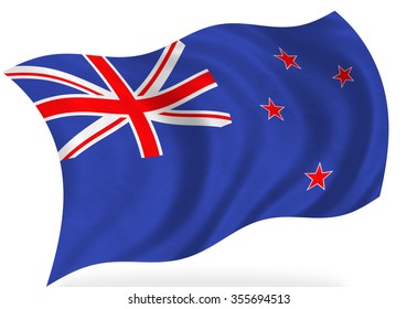 New England Flag Isolated Stock Illustration 355694513 | Shutterstock