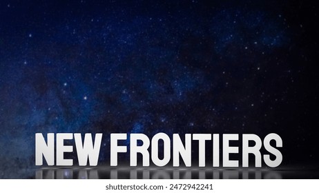 New frontiers  refers to emerging and unexplored areas or fields that hold potential for significant discovery, innovation, and development. 