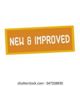 new and improved wording on rectangular signs