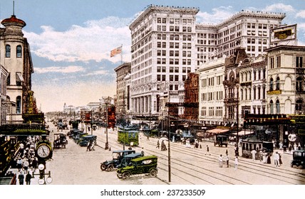 New Orleans, Canal Street.