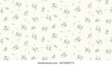 New Perfect Flower Pattern, Digital Flowers, Flower Print	
