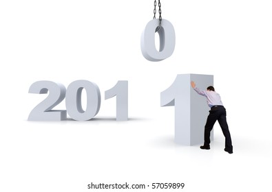 New year 2011 under constructioan.