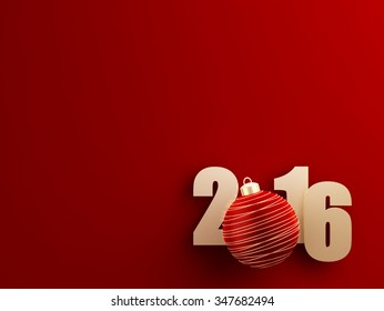 New year 2016