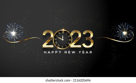 New Year 2023 Background, Greeting Card - Powered by Shutterstock