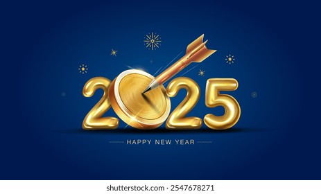 New year 2025 - education target, success, goals, learning skills, and training concept. - Powered by Shutterstock