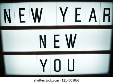 New Year, New You! New Years Resolution, self improvement - Powered by Shutterstock