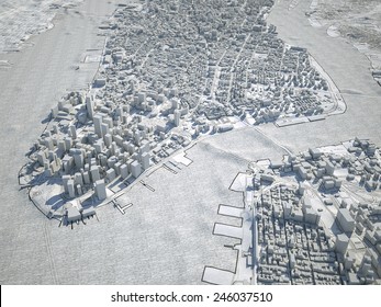 New York 3d Map