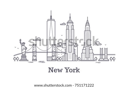 Similar – Foto Bild Manhattan Stadt Skyline