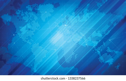 News Corporate Background Blue.Abstract Business Concept