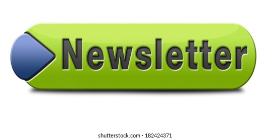 Newsletter Latest Hot Breaking News Website Stock Illustration ...