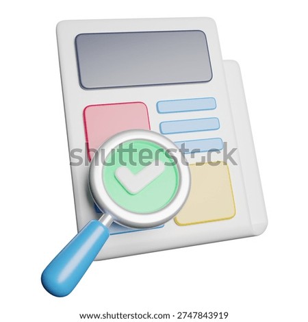 Newspaper Article Information 3D Rendering Illustration