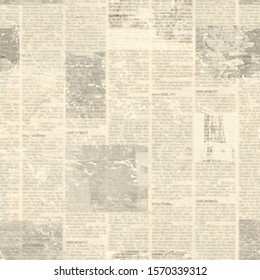 Newspaper Texture Seamless Background High Res Stock Images Shutterstock