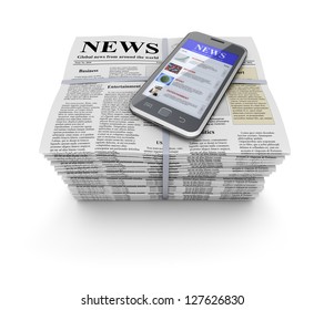 Newspapers and mobile