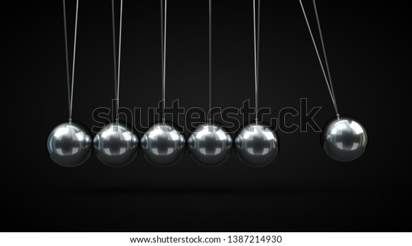 silver ball pendulum