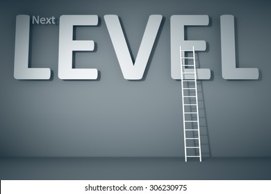 A Next Level Business Concept Image