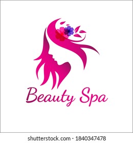 Nice beauty spa logotype template