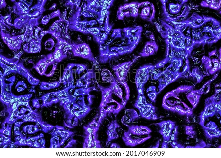 nice creative organic terror relief digital art backdrop halloween illustration