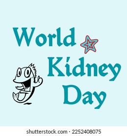 Nice illustration on the theme of World Kidney Day - Powered by Shutterstock