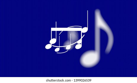 Nice Mix Musical Notes Symbols Appearing Stock Illustration 1399026539 ...