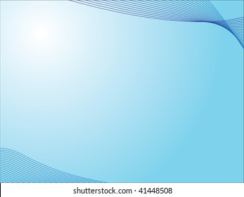 A Nice And Simple Aqua Background, Great For Powerpoint Slides.