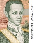 Nicolas Geffrard (1762-1806) on 25 Gourdes 2004 Banknote from Haiti. Haitian military