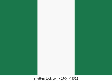 Nigeria flag background illustration green white stripes