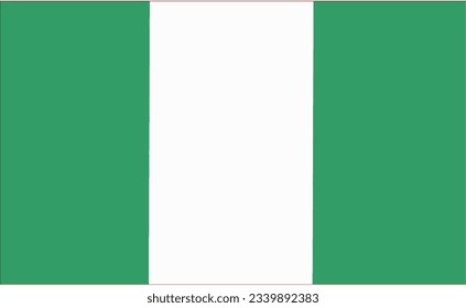 Nigeria has band white