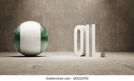 Nigeria High Resolution Oil Concept