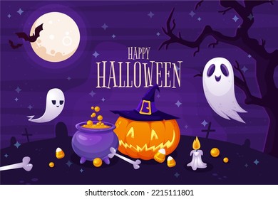 The Night Of 31 October, The Eve Of All Saints' Day, Often Celebrated By Children Dressing Up In Frightening Masks And Costumes. Halloween Is Thought To Be Associated With The Celtic Festival Samhain.