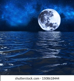 夜が海に落ちる のイラスト素材 Shutterstock