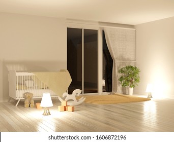 子供部屋 夜 のイラスト素材 画像 ベクター画像 Shutterstock