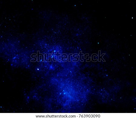 Night Sky Stars Beautiful Night Wallpaper Stock Illustration