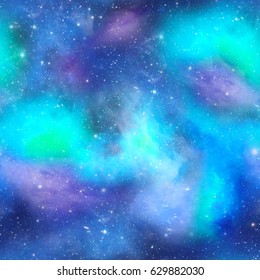 Night Time Galaxy Space Print

Digital Geo African Tribal Print In Purple Turquoise And White

Seamless Pattern In Repeat