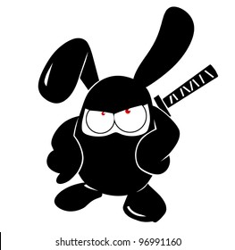 283 Ninja Rabbit Images, Stock Photos & Vectors | Shutterstock