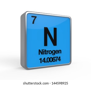 Nitrogen Chemical Element Stock Illustrations Images