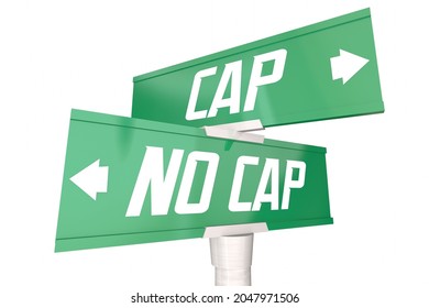 No Cap Street Road Signs Not Stock Illustration 2047971506 | Shutterstock