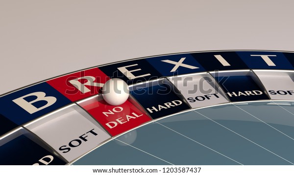 no deal brexit\
roulette  - concept\
gambling