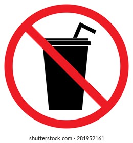 Prohibition Sign No Use Water Tap Stock Vector (Royalty Free ...