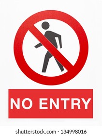 Spanish No Entry Sign Prohibido El Stock Photo (Edit Now) 549393379