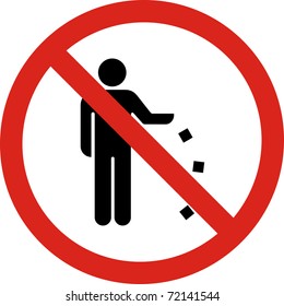 No Littering Sign In JPG