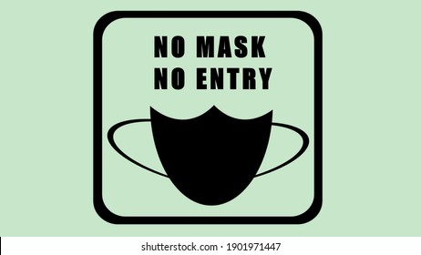 No Mask No Entry Poster Image. Poster Image