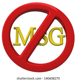 No MSG Sign, 3d