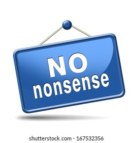 No Nonsense Images Stock Photos Vectors Shutterstock