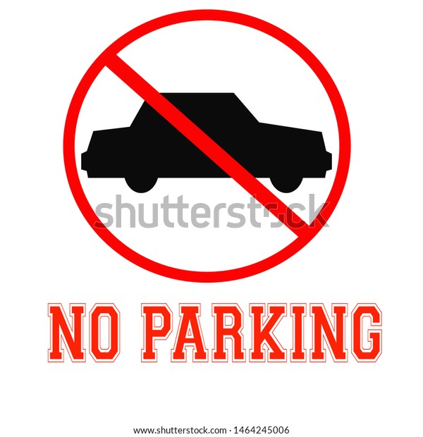 No parking\
sign, car parking not allow\
icon.