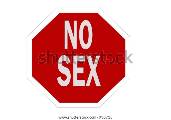 No Sex Sign Isolated On White ภาพประกอบสต็อก 938715 Shutterstock