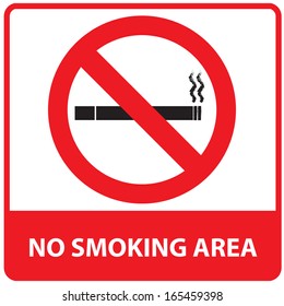 No Smoking Area Sign.JPG