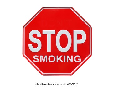 No smoking sign - Shutterstock ID 8705212