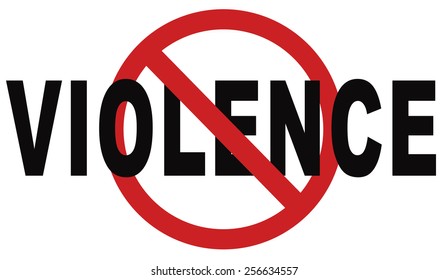 no violence or aggression stop violent or aggressive actions no war or fights prevention